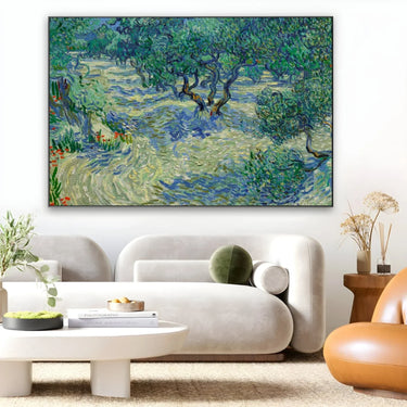 Quadro Stampa su Tela Olive Orchard 1889, Vincent Van Gogh - CupidoDesign
