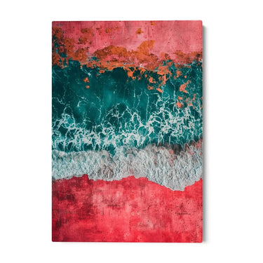 Quadro Stampa su Tela Oltre il Mare Rosso - CupidoDesign
