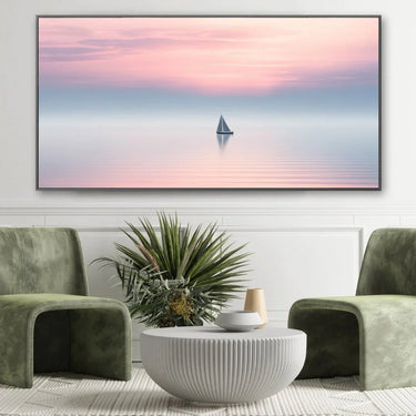 Quadro Stampa su Tela Oltre l'Orizzonte - CupidoDesign