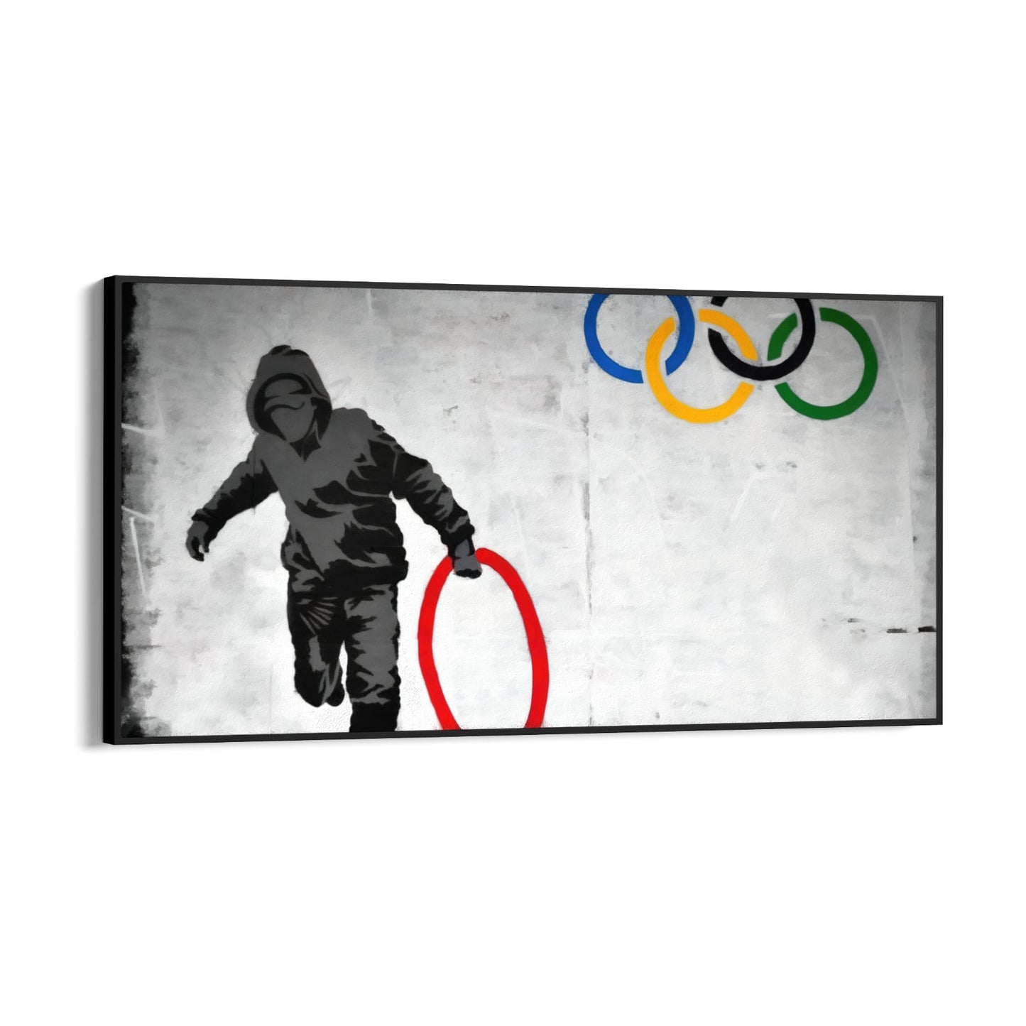 Olympic Rings Looter, Banksy