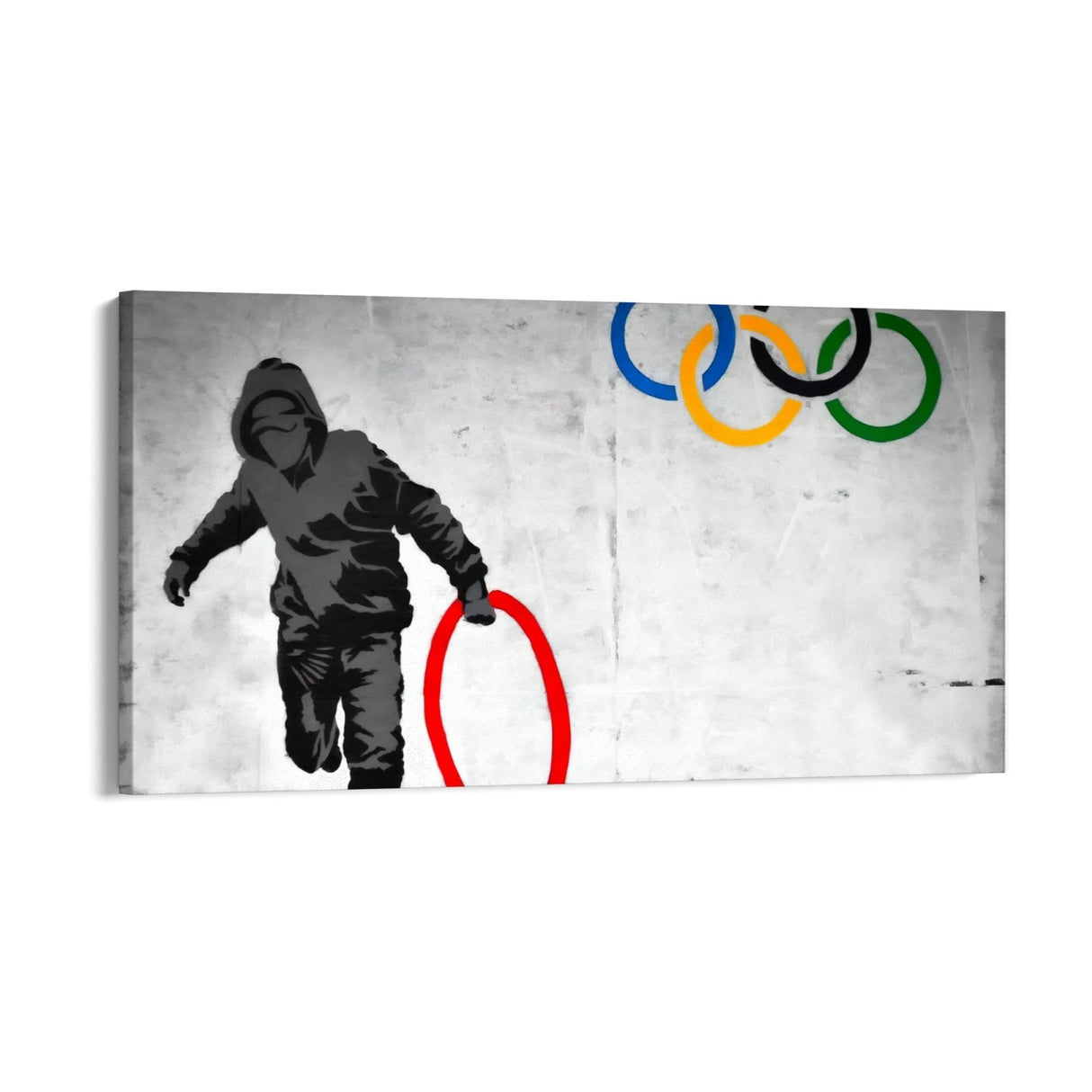 Olympic Rings Looter, Banksy