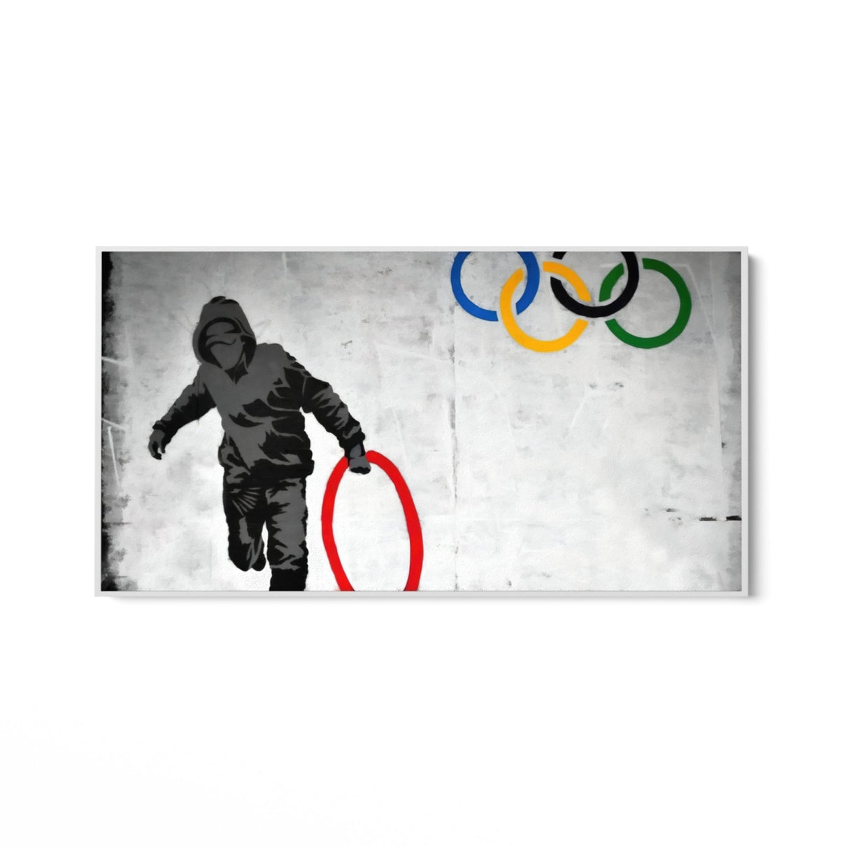 Pljačkaš olimpijskih krugova, Banksy