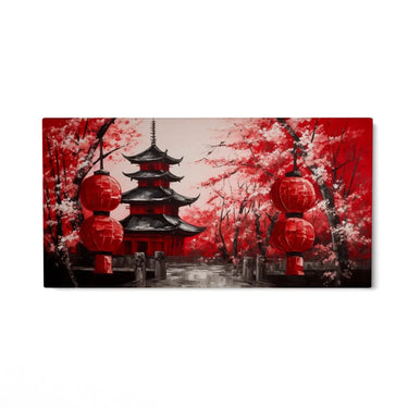Quadro Stampa su Tela Ombre del Tempio Antico - CupidoDesign