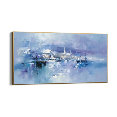 Quadro Stampa su Tela Onda Glaciale - CupidoDesign
