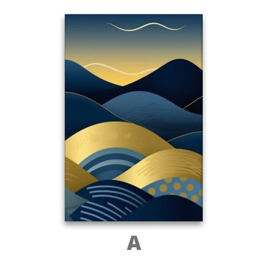 Quadro Stampa su Tela Onde del deserto - CupidoDesign