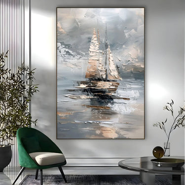 Quadro Stampa su Tela Onde di Grazia - CupidoDesign