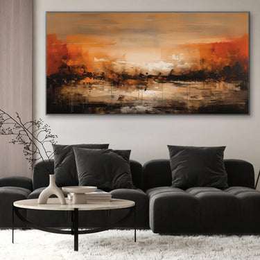 Quadro Stampa su Tela Onde di Luce Crepuscolare - CupidoDesign