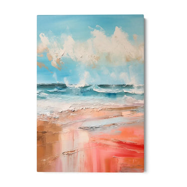 Quadro Stampa su Tela Onde rosa - CupidoDesign