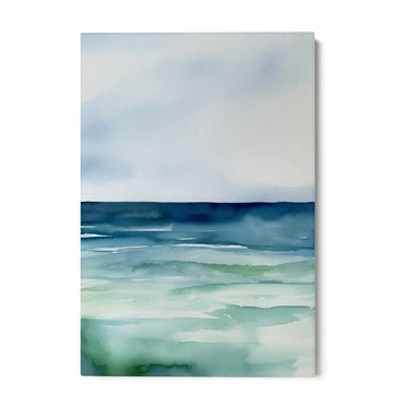 Quadro Stampa su Tela Onde serene - CupidoDesign