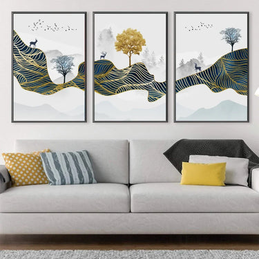 Quadro Stampa su Tela Orizzonti Inesplorati - CupidoDesign