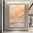 Quadro Stampa su Tela Oro trascendente - CupidoDesign