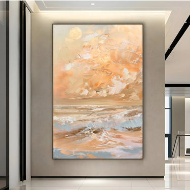Quadro Stampa su Tela Oro trascendente - CupidoDesign