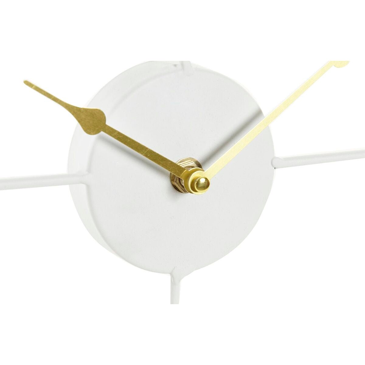 Orologio da Parete DKD Home Decor 39 x 3,5 x 39 cm Metallo Marrone Bianco Legno MDF Mediterraneo Pesci - CupidoDesign