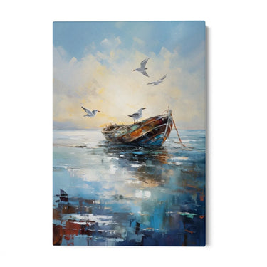 Quadro Stampa su Tela Pacifico Risveglio - CupidoDesign