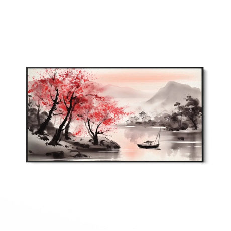 Quadro Stampa su Tela Paesaggio Asiatico - CupidoDesign