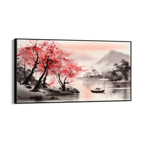 Quadro Stampa su Tela Paesaggio Asiatico - CupidoDesign