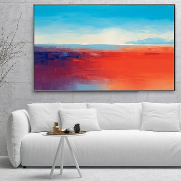 Quadro Stampa su Tela Paesaggio cromatico - CupidoDesign