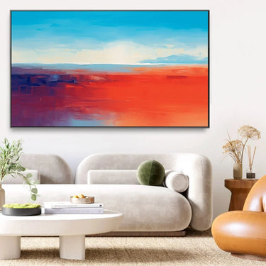 Quadro Stampa su Tela Paesaggio cromatico - CupidoDesign