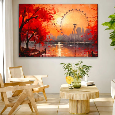 Quadro Stampa su Tela Paesaggio Intangibile - CupidoDesign