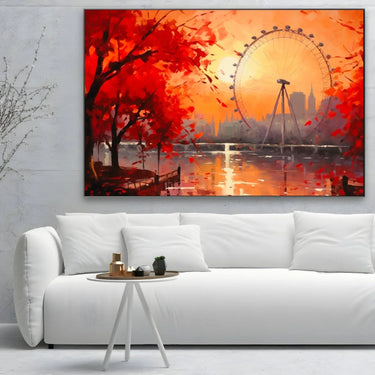 Quadro Stampa su Tela Paesaggio Intangibile - CupidoDesign