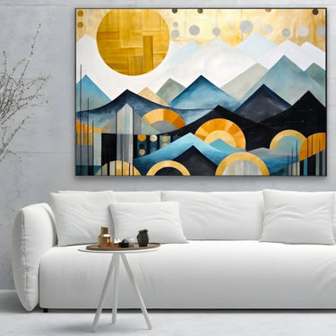 Quadro Stampa su Tela Panorama Nordico - CupidoDesign