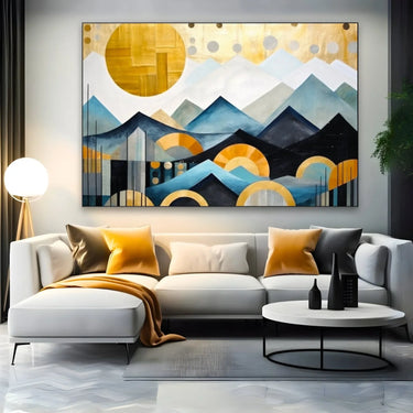 Quadro Stampa su Tela Panorama Nordico - CupidoDesign