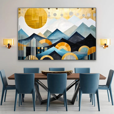 Quadro Stampa su Tela Panorama Nordico - CupidoDesign