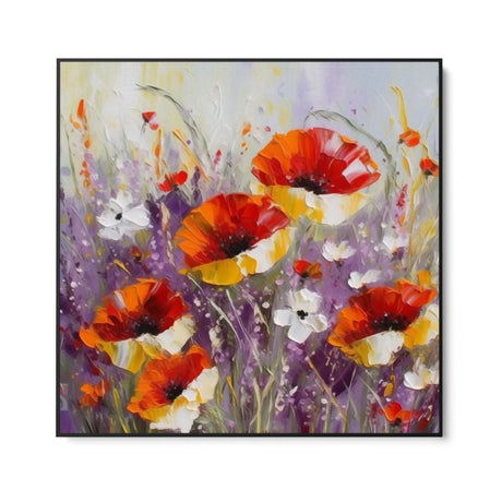 Quadro Stampa su Tela Papaveri Meraviglia - CupidoDesign