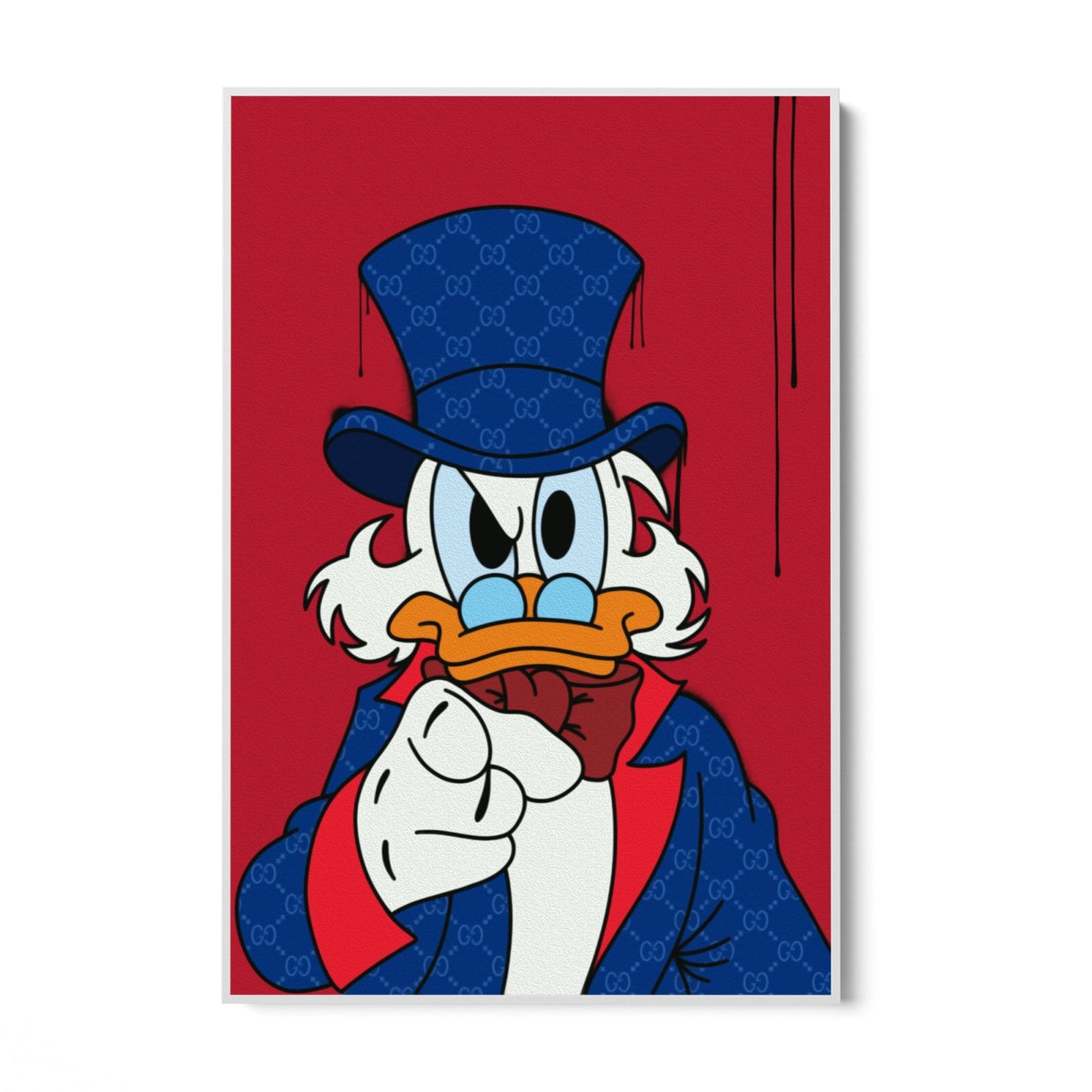 Scrooge Wandkunst