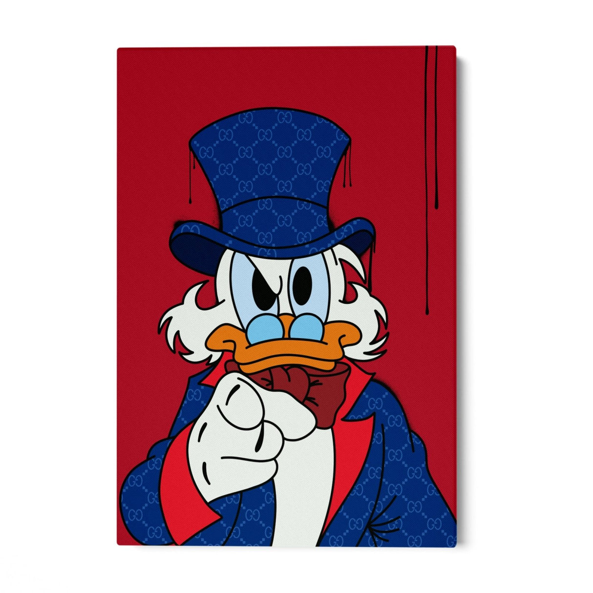 Scrooge Wandkunst