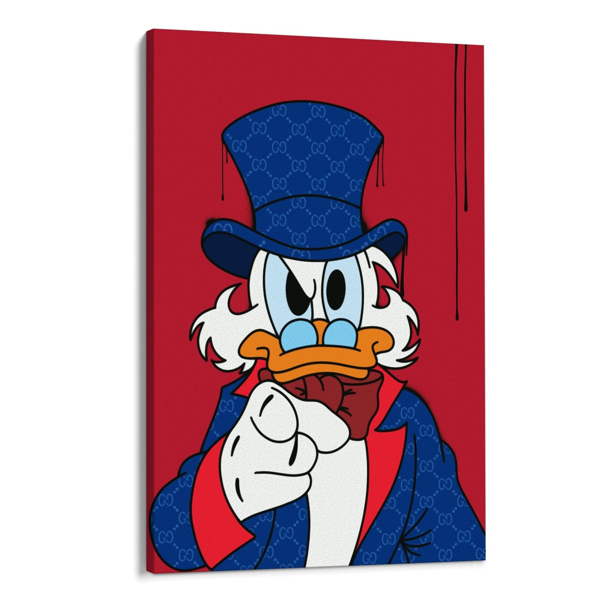 Arte de pared de Scrooge