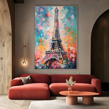 Quadro Stampa su Tela Parigi d'Etere - CupidoDesign
