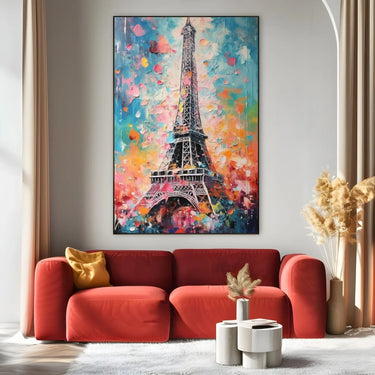Quadro Stampa su Tela Parigi d'Etere - CupidoDesign