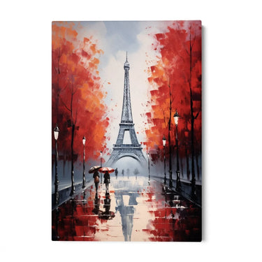Quadro Stampa su Tela Paris in Love - CupidoDesign