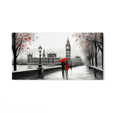 Quadro Stampa su Tela Passione a Londra - CupidoDesign