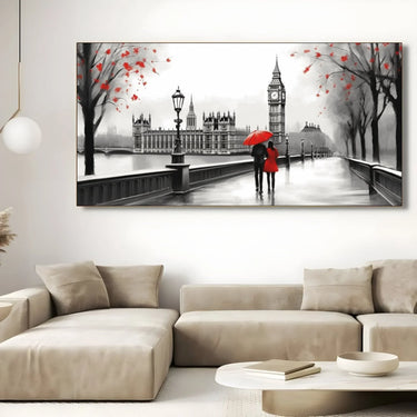 Quadro Stampa su Tela Passione a Londra - CupidoDesign