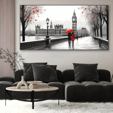 Quadro Stampa su Tela Passione a Londra - CupidoDesign