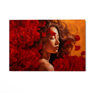 Quadro Stampa su Tela Passione Dorata - CupidoDesign
