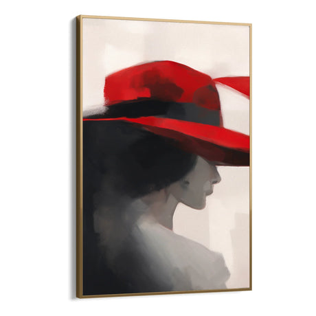 Quadro Stampa su Tela Passione Vermiglia - CupidoDesign