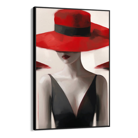 Quadro Stampa su Tela Passione Vermiglia - CupidoDesign