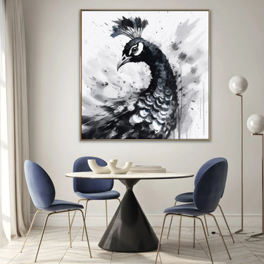 Quadro Stampa su Tela Pavone reale - CupidoDesign