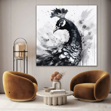 Quadro Stampa su Tela Pavone reale - CupidoDesign
