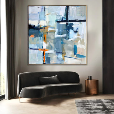 Quadro Stampa su Tela Percorsi Astratti - CupidoDesign