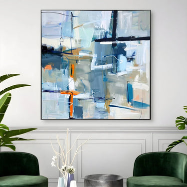 Quadro Stampa su Tela Percorsi Astratti - CupidoDesign