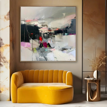 Quadro Stampa su Tela Percorsi di Luce - CupidoDesign