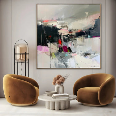 Quadro Stampa su Tela Percorsi di Luce - CupidoDesign