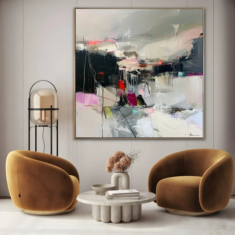 Quadro Stampa su Tela Percorsi di Luce - CupidoDesign