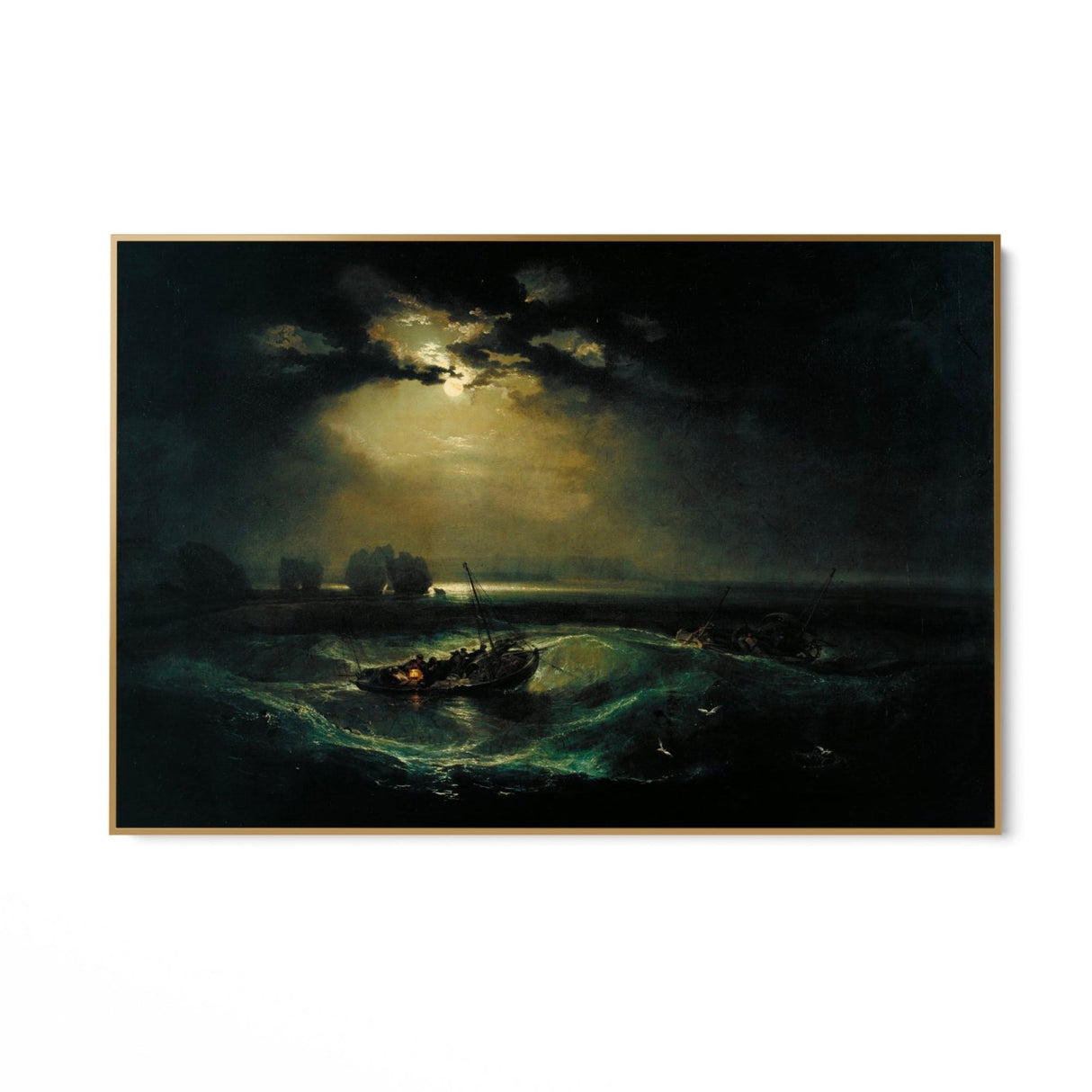 Pescatore in mare, William Turner - CupidoDesign