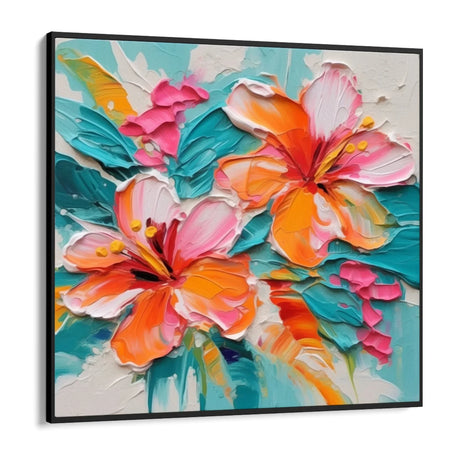 Quadro Stampa su Tela Petali Danzanti - CupidoDesign