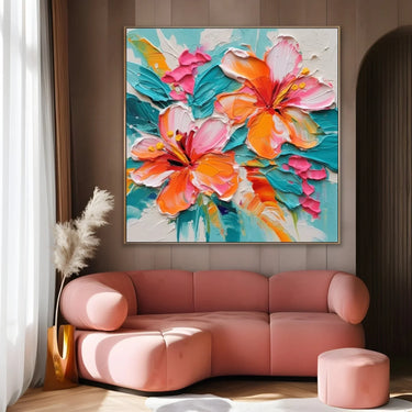 Quadro Stampa su Tela Petali Danzanti - CupidoDesign